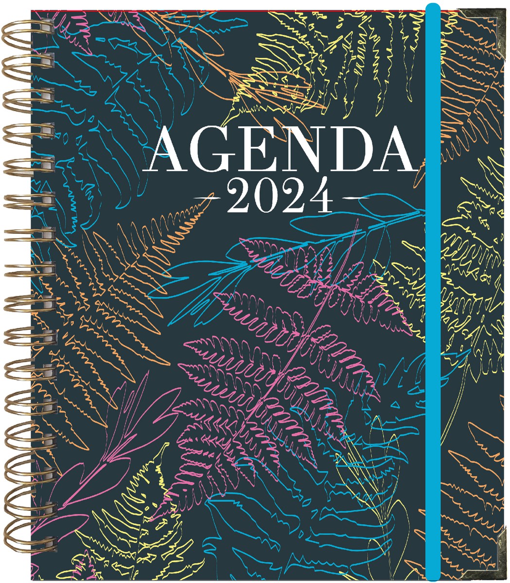 Mini Agenda 2024 Semana Vista Pocket POESSA