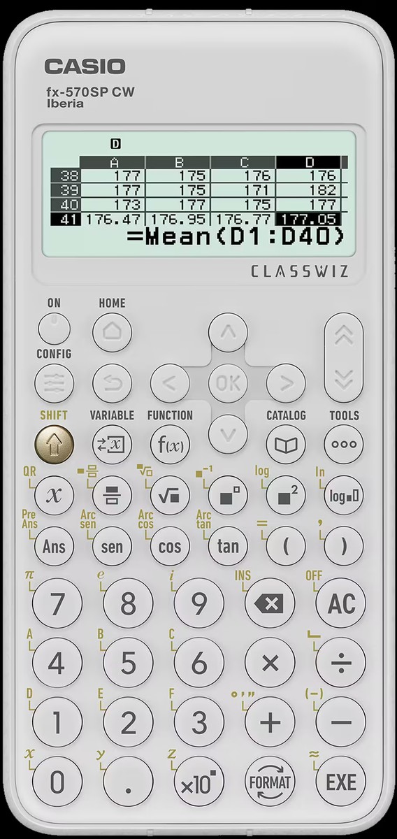 Casio Blanca Calculadora Cientifica Casio Carrefour Calculadoras