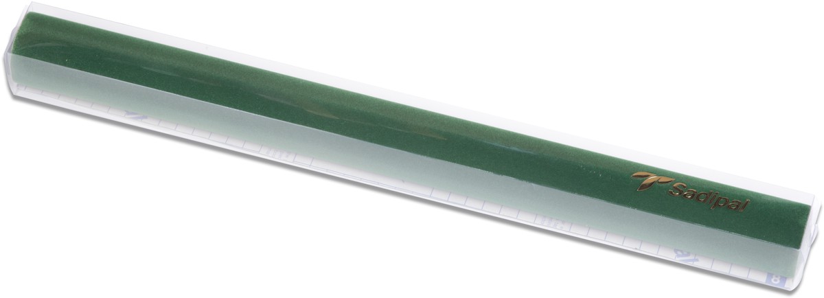 Plástico flocado adhesivo Verde SADIPAL