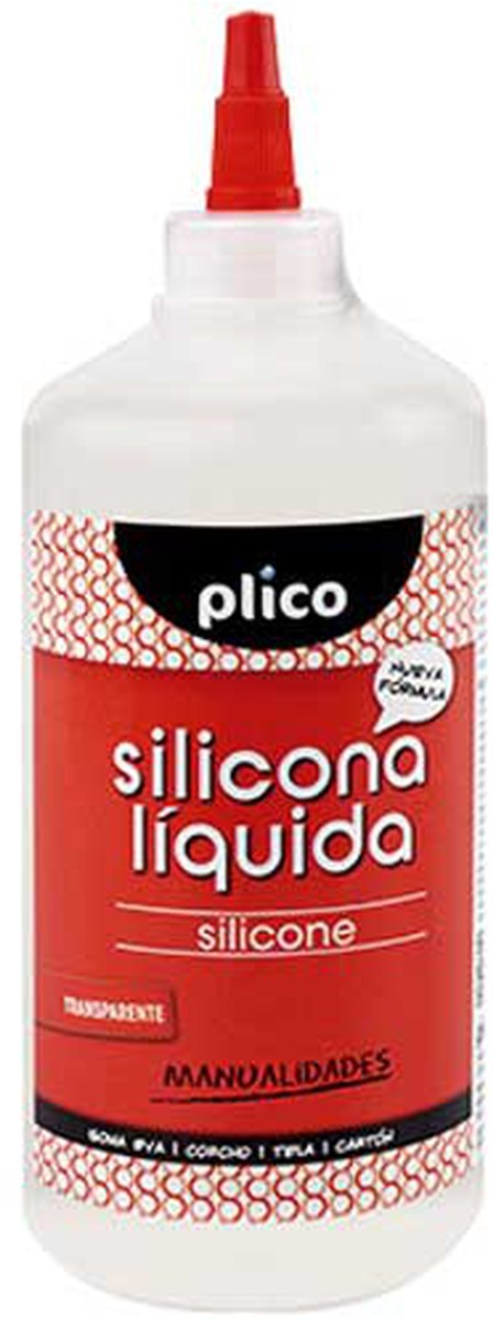 Bote silicona líquida 500 ml PLICO