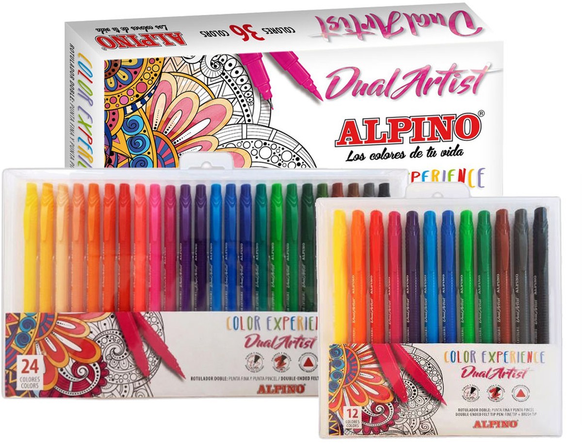 ROTULADORES DOBLE PUNTA LETTERING PASTEL 10 UND 331094